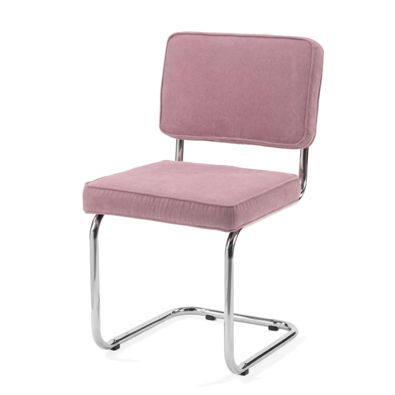 Chaise Ridge Rib vieux Rose