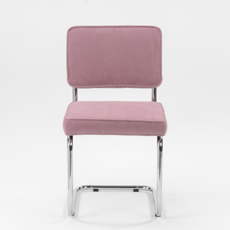 Chaise Ridge Rib vieux Rose