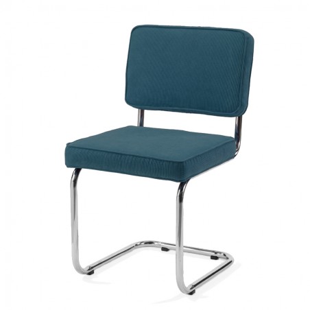 Chaise Ridge rib Blue