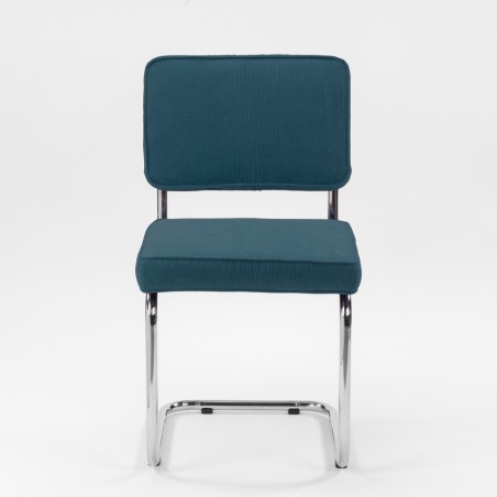 Chaise Ridge rib Blue