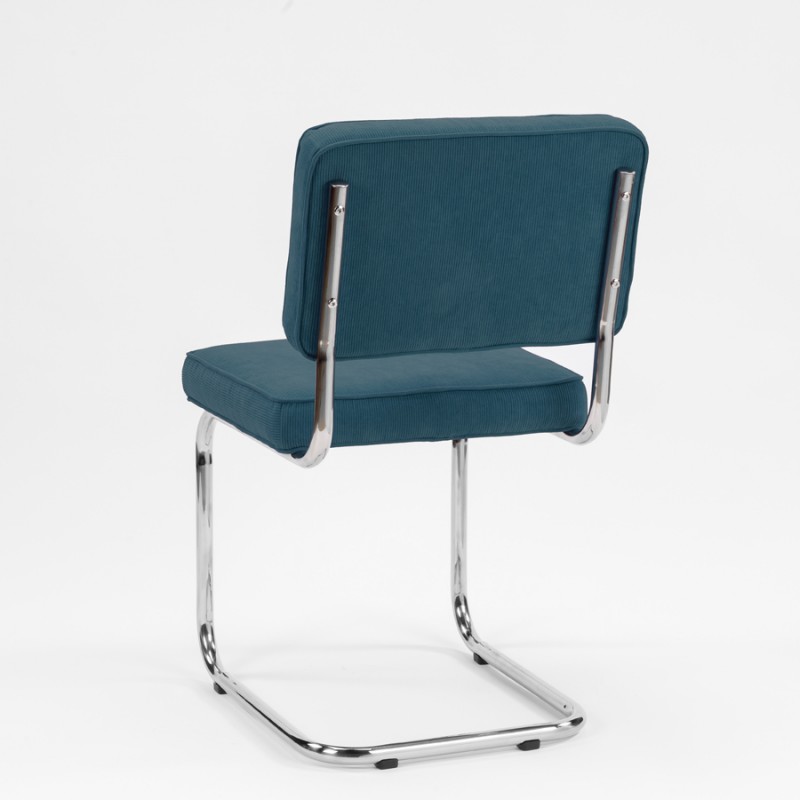 Chaise Ridge rib Blue