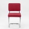Bruut Ridge Rib stoel Rood