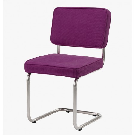 Tabouret de bar Ridge rib Violet