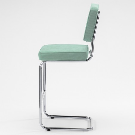 Tabouret de bar Ridge rib vieux vert