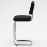 Tabouret de bar Ridge rib Noir