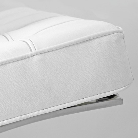 Chaise Pavillon Blanc - Cuir de Vache