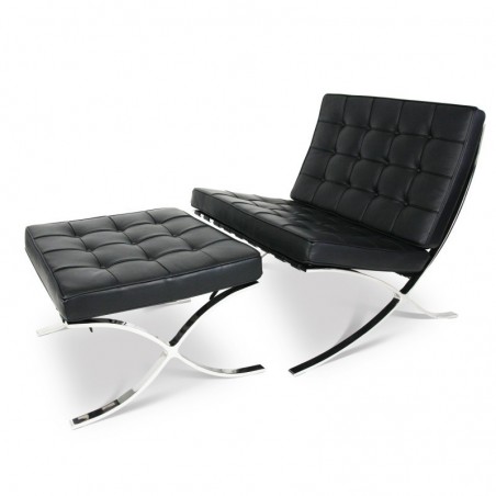 Chaise Pavillon Noir - Cuir de Vache