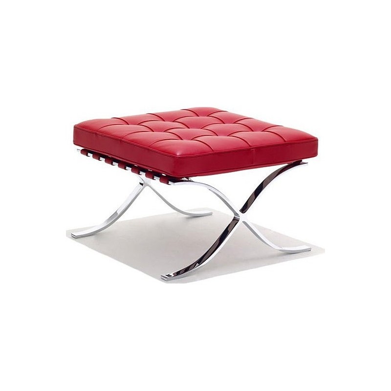 Chaise Pavillon ottoman Rouge - Premium