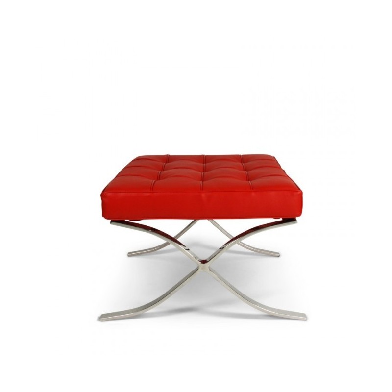Chaise Pavillon ottoman Rouge - Premium