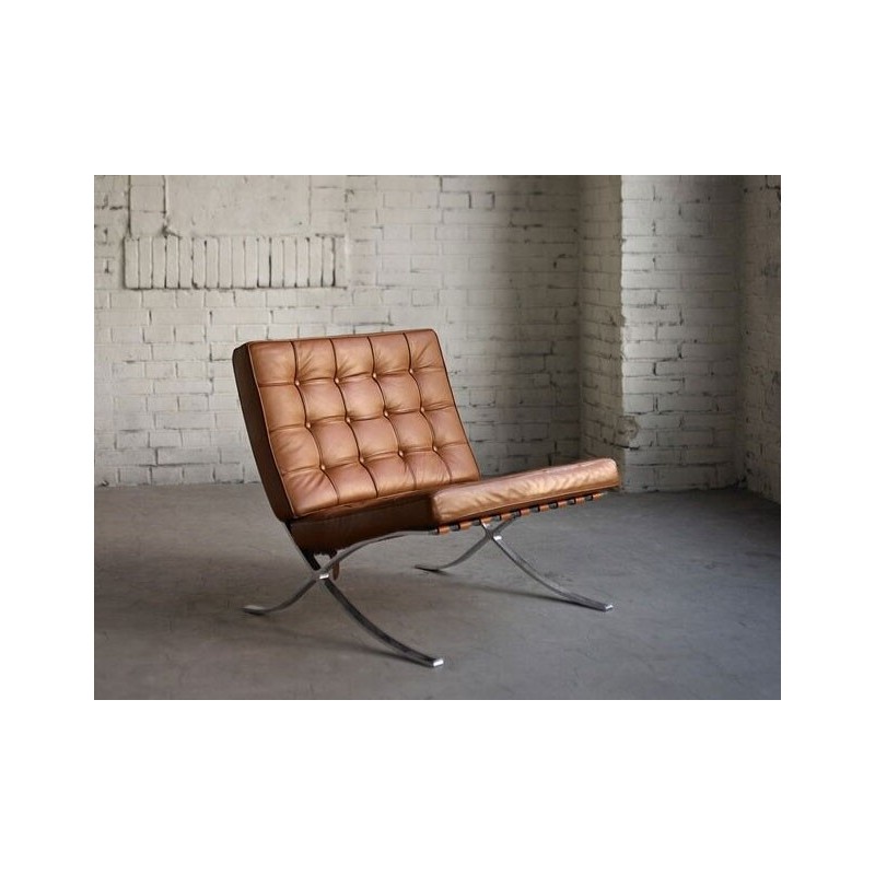 Chaise Pavillon Cognac - Premium