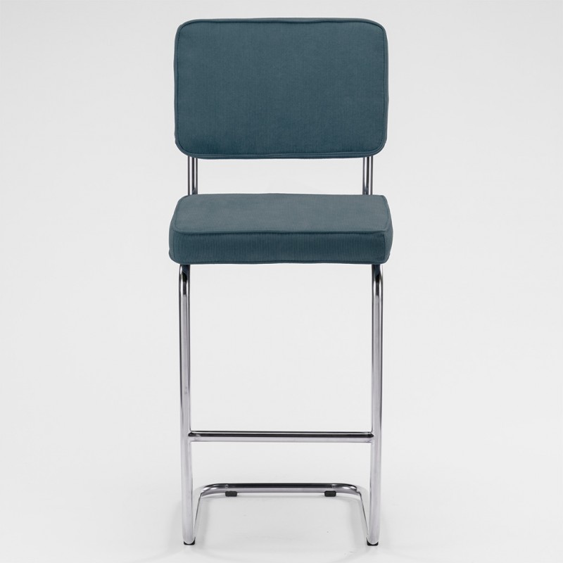 Tabouret de bar Ridge rib Blue