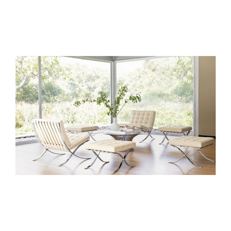 Chaise Pavillon Crème - Premium