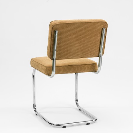 Chaise Ridge rib Chameau