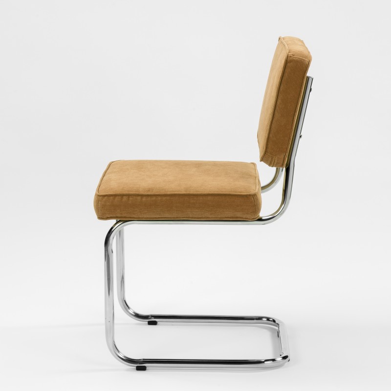 Chaise Ridge rib Chameau