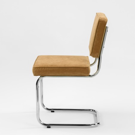 Chaise Ridge rib Chameau