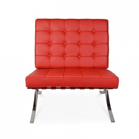 Chaise Barcelona Rouge - Premium